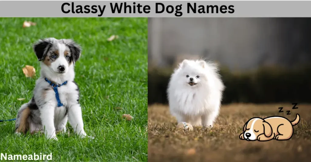 Classy White Dog Names
