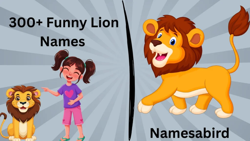 Funny Lion Names
