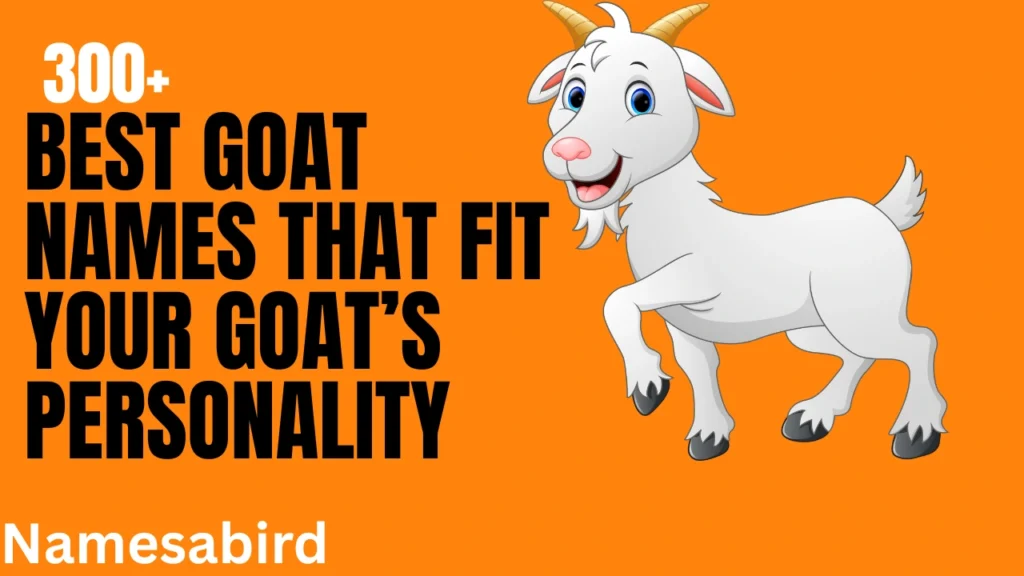 Funny Goat Names
