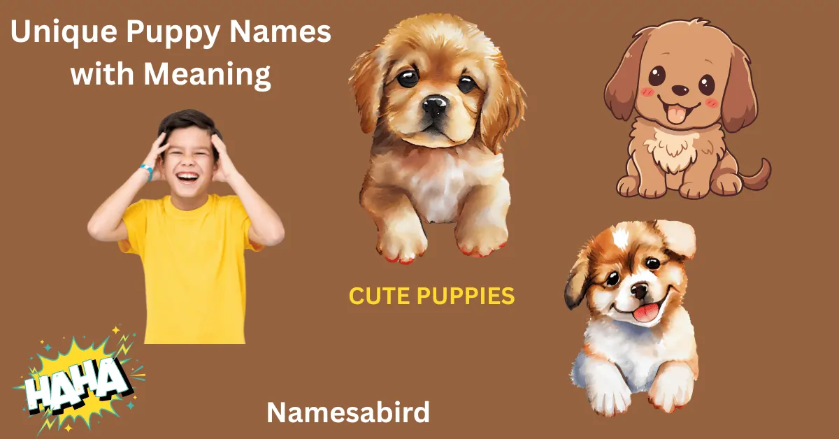 Unique Puppy Names with Meaning