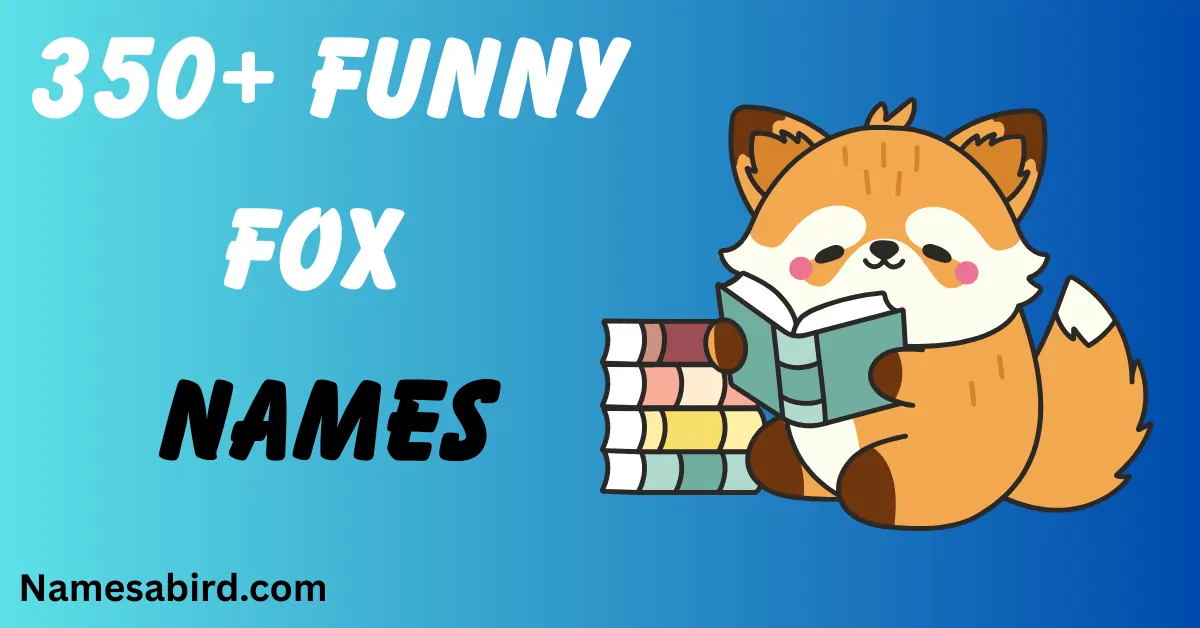 Funny Fox Names